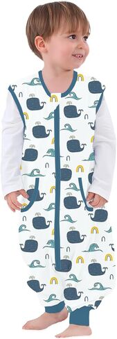 Toddler Sleeping Sack, Toddler Sleep Sack with Feet, Walker Sleep Sack, Sleep Sack with Legs,0.5Tog（Red Car 2T-3T） in Saudi Arabia