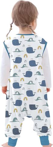 Toddler Sleeping Sack, Toddler Sleep Sack with Feet, Walker Sleep Sack, Sleep Sack with Legs,0.5Tog（Red Car 2T-3T） in Saudi Arabia