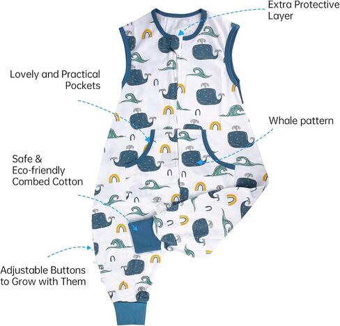 Toddler Sleeping Sack, Toddler Sleep Sack with Feet, Walker Sleep Sack, Sleep Sack with Legs,0.5Tog（Red Car 2T-3T） in Saudi Arabia