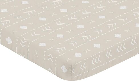 Sweet Jojo Designs Jungle Safari Animals Boy Girl Unisex/Gender Neutral Baby Bassinet Sheets Fitted Sheet Set Infant Newborn Nursery Oval Rectangle Hourglass Mattress 2p Tan Animal Adventure Elephant in Kuwait