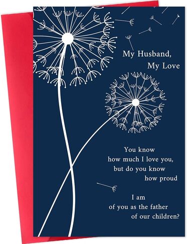 Funny Father's Day Card, Fathers Day Card Gifts for Husband from Wife, Happy Fathers Day to My Love in Kuwait
