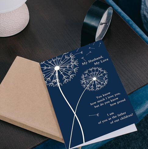 Funny Father's Day Card, Fathers Day Card Gifts for Husband from Wife, Happy Fathers Day to My Love in Kuwait