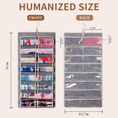 Dual Sided TCG&MTG Playmat Organizer, Dust Proof Storage Case for Dices and Cards, Game Accessories Holder with 8 MTG/TCG Sized Playmats (14" x 24") Slots & 16 Game Accessories Slots (Black) in Saudi Arabia