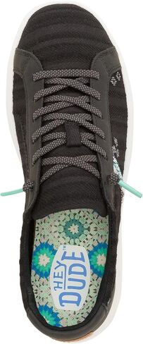 HEYDUDE Karina Cottage Crochet White Size 9, Women's Shoes, Women's Casual Sneakers, Comfortable & Light-Weight in Kuwait