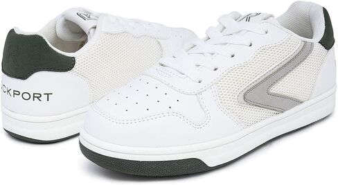 أحذية Rockport Boys أحذية رياضية برباط للأطفال للمشي خفيفة الوزن وجيدة التهوية، أحذية رياضية مريحة للتنس in Kuwait