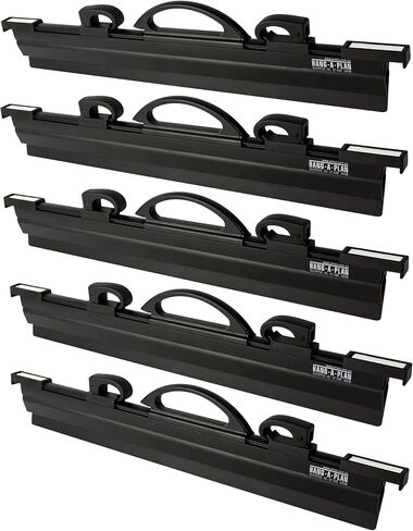 Hang-A-Plan, 18 Inch Quickfile Hanging Clamp, Black, Holds up to 150 Plans, Single Clamp in Saudi Arabia