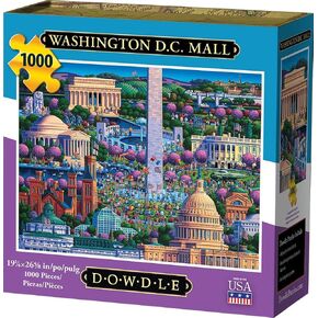 Dowdle Jigsaw Puzzle - Washington DC Mall - 1000 قطعة