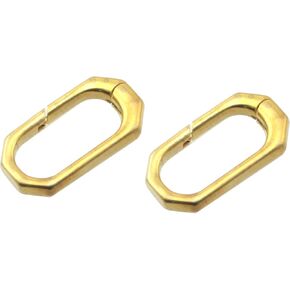 2pcs النحاس المجوهرات المشبك سلسلة كوبية المشبك مصنوعة يدويًا مشبكًا مشابكًا شمراً جراد البحر كوبستر o-ring clasp clasp yegetric clasp keysp keychain button button clasp for jewelry make