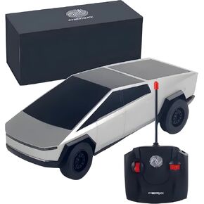 RC Cybertruck مع إعادة شحن مكونات سلسة ، ووقت اللعب لمدة 1.5 ساعة ، والمحاذاة المكررة