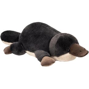 Platypus Plush واقعي - 26.7 '' حيوانات بلاتيبس محشوة - لعبة وسادة فخمة ومسكنة - بطة لطيفة للبنين والبنات