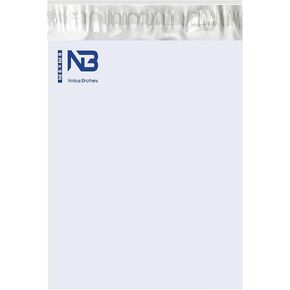 NB White Poly Mailers – 6x9 Inch Strong Adhesive Self-Seal Shipping Envelopes, Tear & Water Resistant Packaging for E-Commerce and Small Business – 100 Pack