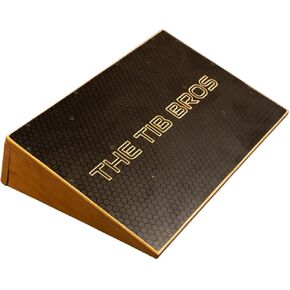 Premium Knees Over Toes Slant Board for Athletic Performance, Training Incline Board for Squats 25 Degree Incline, 400kg Weight Capacity, Non-Slip Surface for Calf Stretch - The Tib Bros