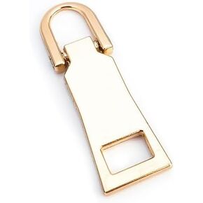 Gold Zipper Pull Replacement Zipper Repair,Zippers Slider Pull Tab, for Luggage Backpack Jacket Suitcase Coat Sewing Notions and Supplies (M)