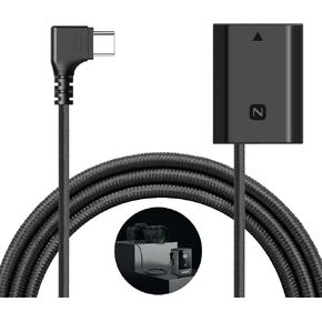 Neewer D Tap to EN-EL25 Dummy Battery with Cable, Stable Continuous Power Supply for Nikon Zfc Z30 Z50, Compatible with SmallRig V Lock Batteries PS099E Sony V Mount Batteries, VP-EP5G in Kuwait