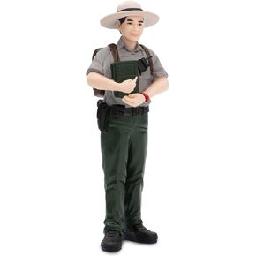 Safari Ltd. Jim the Park Ranger Figurine - Realistic Hand-Painted 4" Plastic Figure - Educational Toy For Boys, Girls & Kids Age 3+