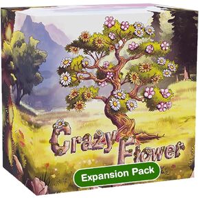 CrazyFlower-Family Brick Stacking Game, Light Strategy Cards Game, Grow Your Tree, Bloom Beautiful Flowers, and Compete for Victory | Fun for Family & Friends,2-4 Players, Ages 12+,45 Minute Playtime