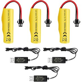 Fytoo 3pcs 3.7v 1000mah li-ion بطارية مع كابل شحن USB لـ TB202 TB201 TM201 TM202 TC141 DE35 DE38 DE40 DE50 DE84 S767 SL-356A