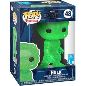 Funko Pop Pop! سلسلة الفنانين: Marvel Infinity Saga - Hulk Hulk (GR) متعدد الألوان