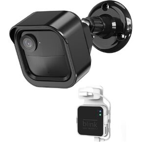 Blink Camera Mount for 4th &3rd Gen,with Weatherproof housing & Blink Sync Module 2 Outlet Mount,360°Adjustable Mount Bracket for Blink Indoor Outdoor Camera