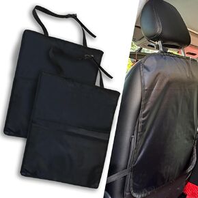 2PCS Car Kick Mats Back Seat Protector for Child, Car Seat Cover, Waterproof Protection of Car Seat Back from Mud and Scratches, Automotive Essentials