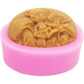 Longzang S478 Craft Genius Mushroom Silicone Soap Mould
