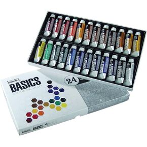 Liquitex أساسيات أنبوب الطلاء الأكريليكي 24 قطعة