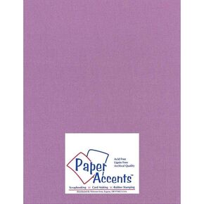 PA Paper Accents Glimmer Cardstock 8.5" x 11" Sparkling Apple, 80lb colored cardstock paper for card making, scrapbooking, printing, quilling and crafts, 25 piece pack