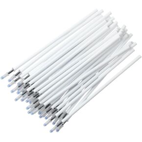 100 قطعة من قلم الحبر الأسود 0.5 ملم ، Gel Pen Elbill White Shell كتابة سلسة مناسبة ، لقلم محايد لمستلزمات المنازل المكتبية