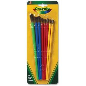 Crayola 05-3516 8 Pack Crayola Arts And Crafts Brush Set