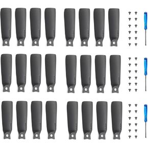 24pcs Propellers for DJI Flip Drone, Low Noise Quick-Release Blades, Durable & Lightweight Prop Replacement Light Props Includes Screws & Screwdrivers for Easy Installation Light Props for DJI Flip
