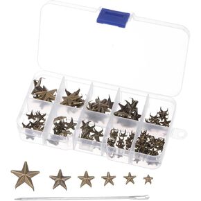 UXCELL 120PCS Metal Star Scrات
