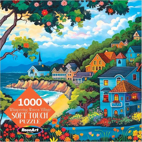 RoseArt - Soft Touch - Cat Flowers - 1000 Piece Jigsaw Puzzle for Adults in Saudi Arabia