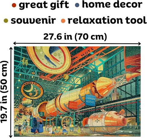 1000 Piece Puzzle for Adults – Key West | Florida Landmarks Colorful Jigsaw Puzzles – Puzzles for Adults 1000 Pieces – Puzzles Size 28х20 inches in Saudi Arabia