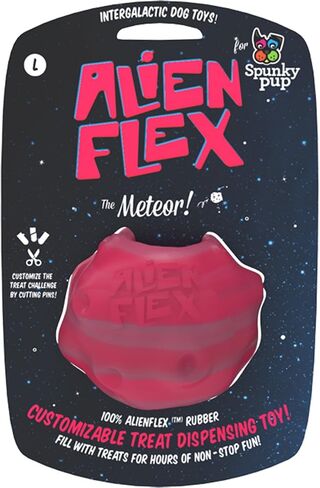 Spunky Pup Alien Flex - Meteor Rubber Chew Toy in Saudi Arabia