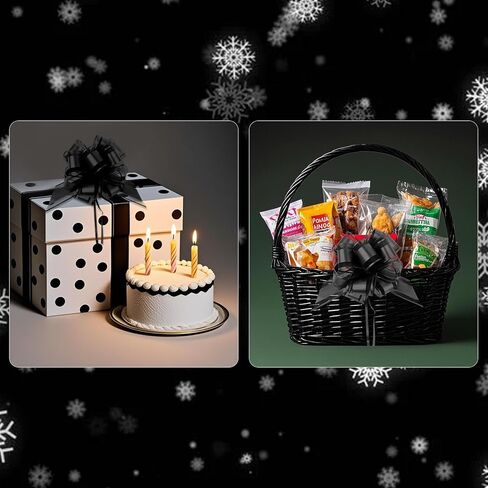 12 Pieces Large Gold Pull Bows 6 Inch Big Bows for Gift Wrapping Ribbon Bows for Wrapping Boxes Gift Decorations in Kuwait