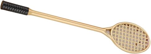 Gadpiparty 1 قطع التنس الذهب Gold Gelt Gel Pen Pens Adolity Goidty Sports Messours Accessory Black Ink Stationery للطالب (0.5 مم) in Kuwait