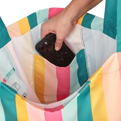 Dock & Bay Everyday Beach Tote Bag - Reusable Carrier Bag for Daily Use - Carries Up to 10kg - 100% Recycled Materials in Kuwait