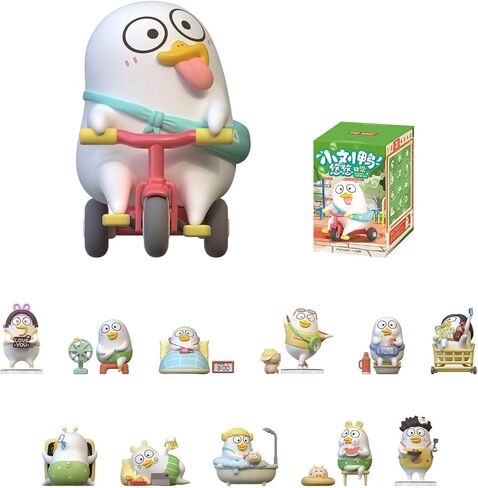 شخصيات Pop Mart Duckyo لسلسلة الحياة الترفيهية ، وشخصيات الصناديق العمياء ، وشخصيات حركة التصميم العشوائية ، والألعاب القابلة للتحصيل ، ديكورات المنزل ، وهدايا عيد ميلاد العطلات ، صندوق واحد in Kuwait