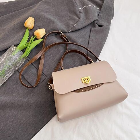 WADORN DIY PU Leather Crossbody Handbag Kit, Shoulder Bag Sewing Kit, Handmade Satchel Making Material for Craft Accessories, Pink in Saudi Arabia