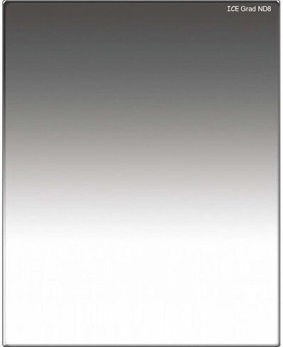 ICE 150mm x 190mm Soft Grad Filter Neutral Density Optical Glass ND GND with Hard Clamshell Case (ND8 3 Stops) in Kuwait