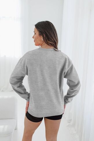 BLANCHES Mama Sweatshirt Women Mama Mommy Mom Bruh Funny Mom Life Sweatshirts Pullover Tops Casual Loose Long Sleeve Shirt in Kuwait