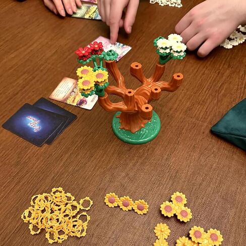 CrazyFlower-Family Brick Stacking Game, Light Strategy Cards Game, Grow Your Tree, Bloom Beautiful Flowers, and Compete for Victory | Fun for Family & Friends,2-4 Players, Ages 12+,45 Minute Playtime in Saudi Arabia