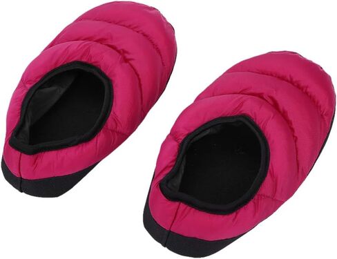 Closed Back Down Slippers Socks Camper Camping Slipper Loafers Winter Insulated Moccasin House Shoes Slippers for Women Men in Kuwait
