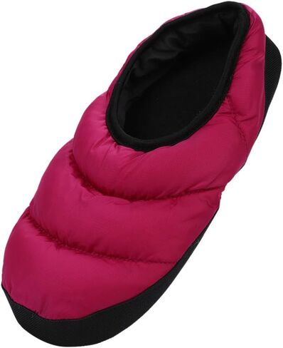 Closed Back Down Slippers Socks Camper Camping Slipper Loafers Winter Insulated Moccasin House Shoes Slippers for Women Men in Kuwait