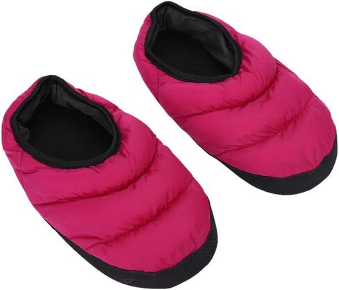 Closed Back Down Slippers Socks Camper Camping Slipper Loafers Winter Insulated Moccasin House Shoes Slippers for Women Men in Kuwait