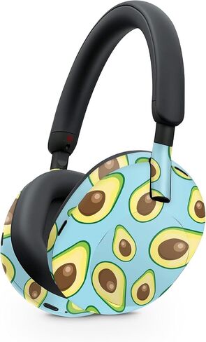 MightySkins Skin Compatible with Sony WH-1000XM5 Headphones - Blue Mountains | Protective, Durable, and Unique Vinyl Decal wrap Cover | Easy to Apply, Remove, and Change Styles in Kuwait