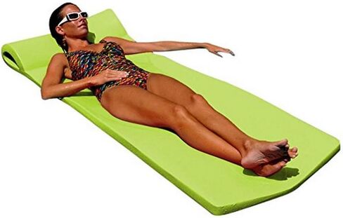 Pool Mate XX-Large Foam Mattress Swimming Pool Float, Lime in Saudi Arabia