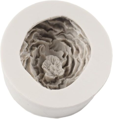 Peony Flower Silicone Fondant Mold for Cake Decoration Cupcake Topper Chocolate Candy Sugar Craft Polymer Resin Clay Soap Candle Gum Paste in Saudi Arabia