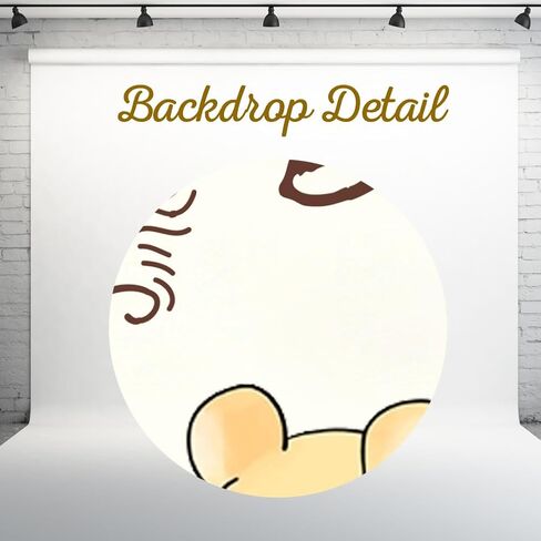 Pooh Bear Gender Reveal Backdrop Decorations Vintage Baby Shower Background Spring Hundred Acre Wood Banner for Cake Table 7x5 ft 284 in Kuwait