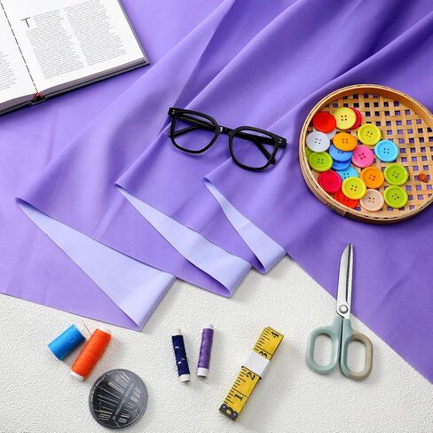 Bulletin Board Fabric 48 '' x 107 '' Class Fabric for Classroom Bulletin Board Background Decor, Pillows, Curtains, Crafts (White) in Kuwait